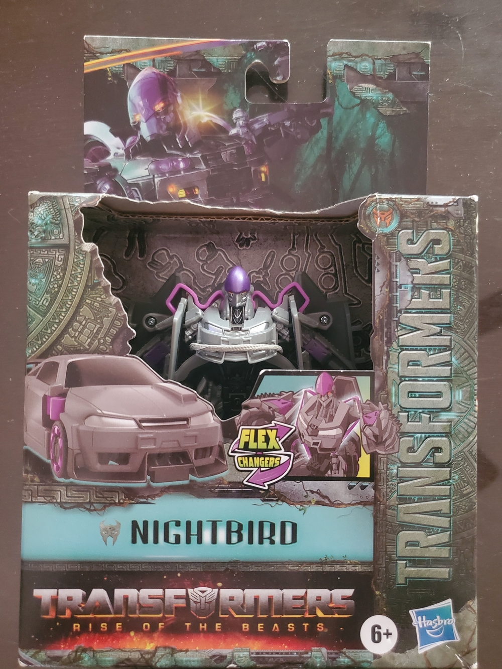 Hasbro Transformers Nightbird Action Figure - Purple, Gray
